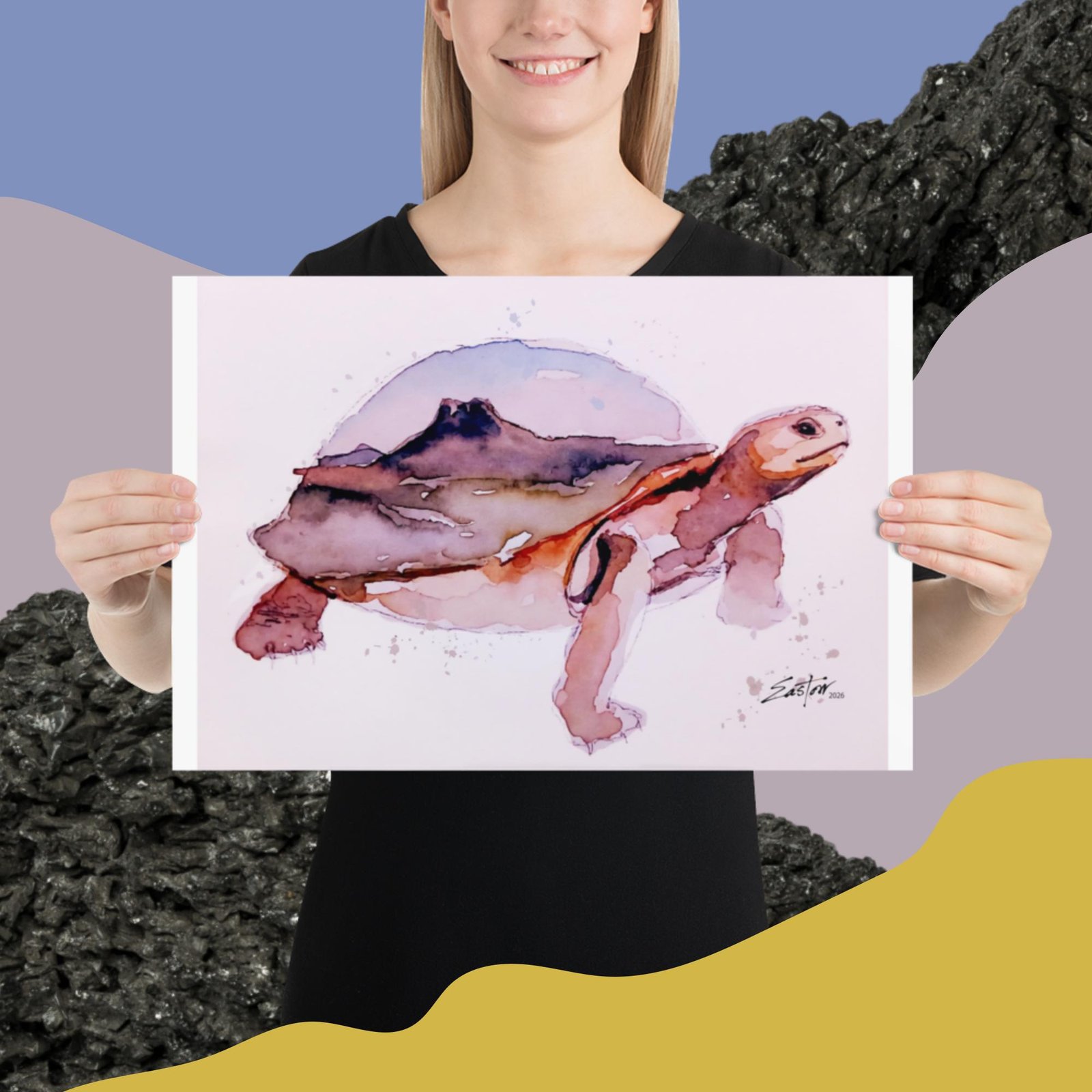 Turtle of The Caribbean 4 Poster - Image 4