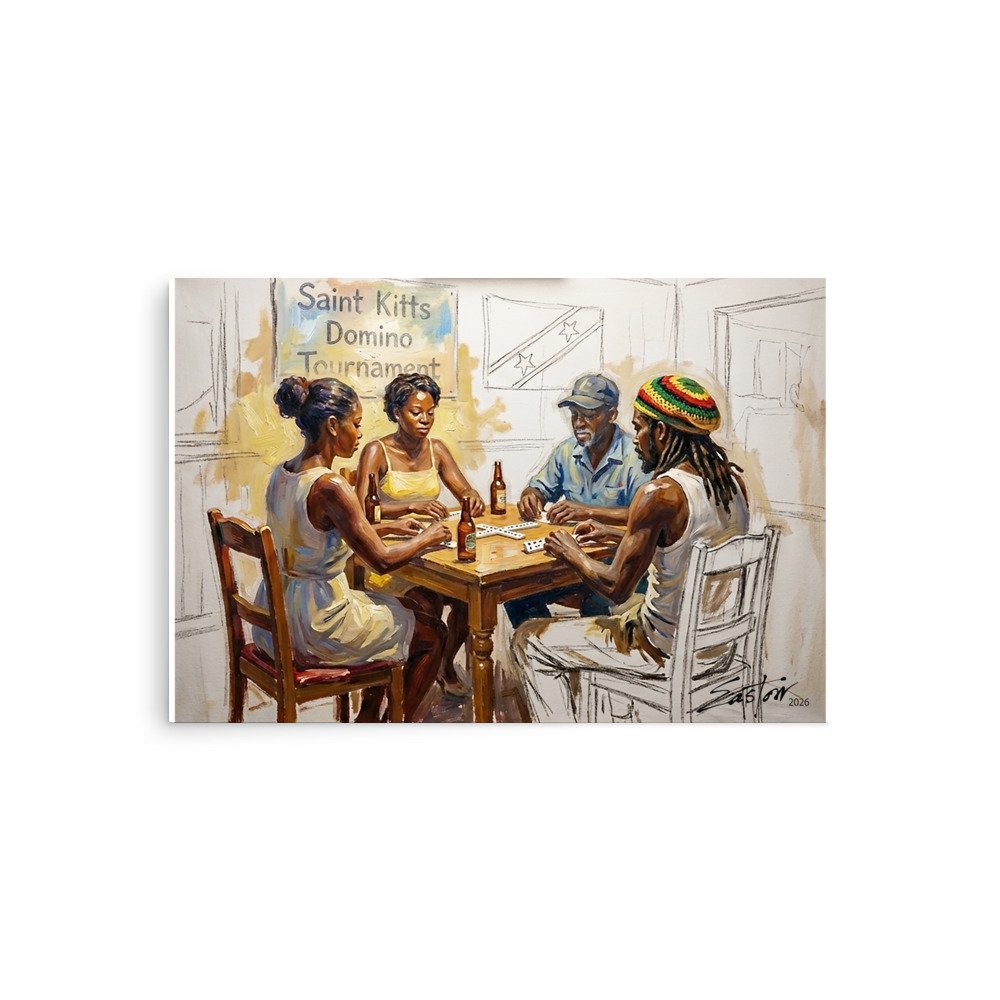 Caribbean Domino Tournament Poster - Image 9