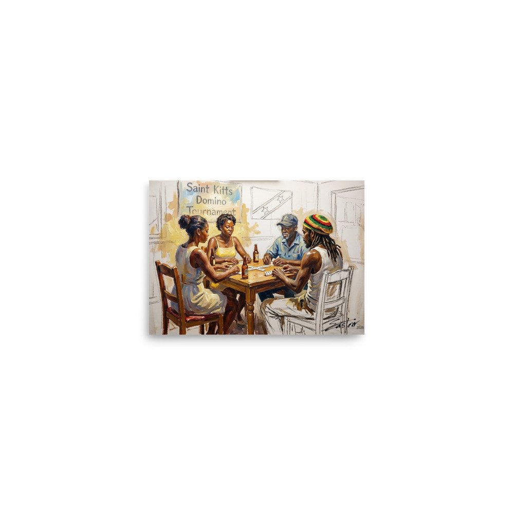 Caribbean Domino Tournament Poster - Image 11
